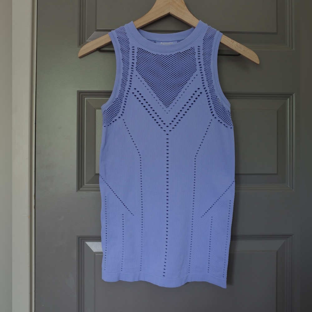 Athleta Oxygen Tank Top in Purple/Blue